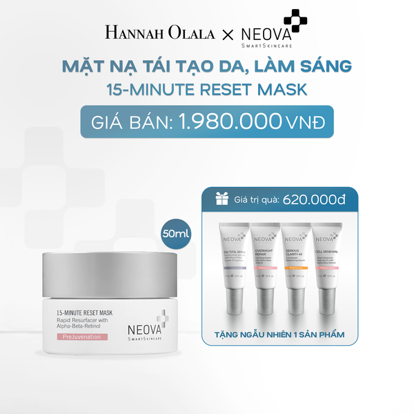  DEAL 12: MẶT NẠ TÁI TẠO DA, LÀM SÁNG VÀ LOẠI BỎ TẾ BÀO CHẾT 15-MINUTE RESET MASK 