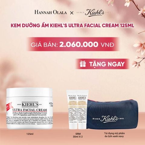  KEM DƯỠNG ẨM SÂU 72H & PHỤC HỒI NHANH KIEHL'S ULTRA FACIAL CREAM 125ML - A2035 