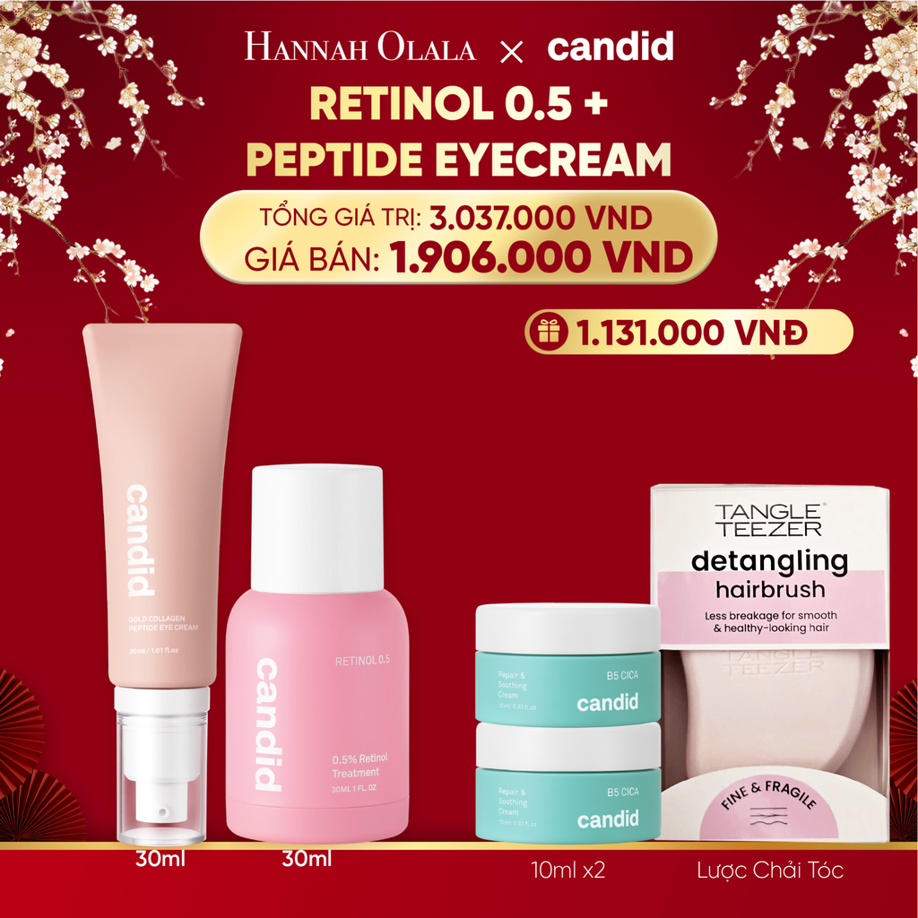  DEAL 9: RETINOL 0.5% & PEPTIDE EYECREAM 