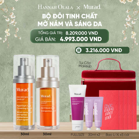  DEAL 10: BỘ ĐÔI TINH CHẤT MỜ NÁM VÀ SÁNG DA 