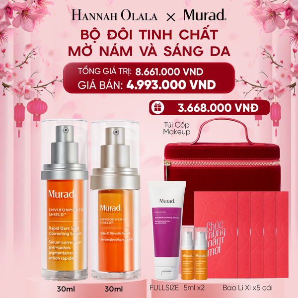  DEAL 10: BỘ ĐÔI TINH CHẤT MỜ NÁM VÀ SÁNG DA 