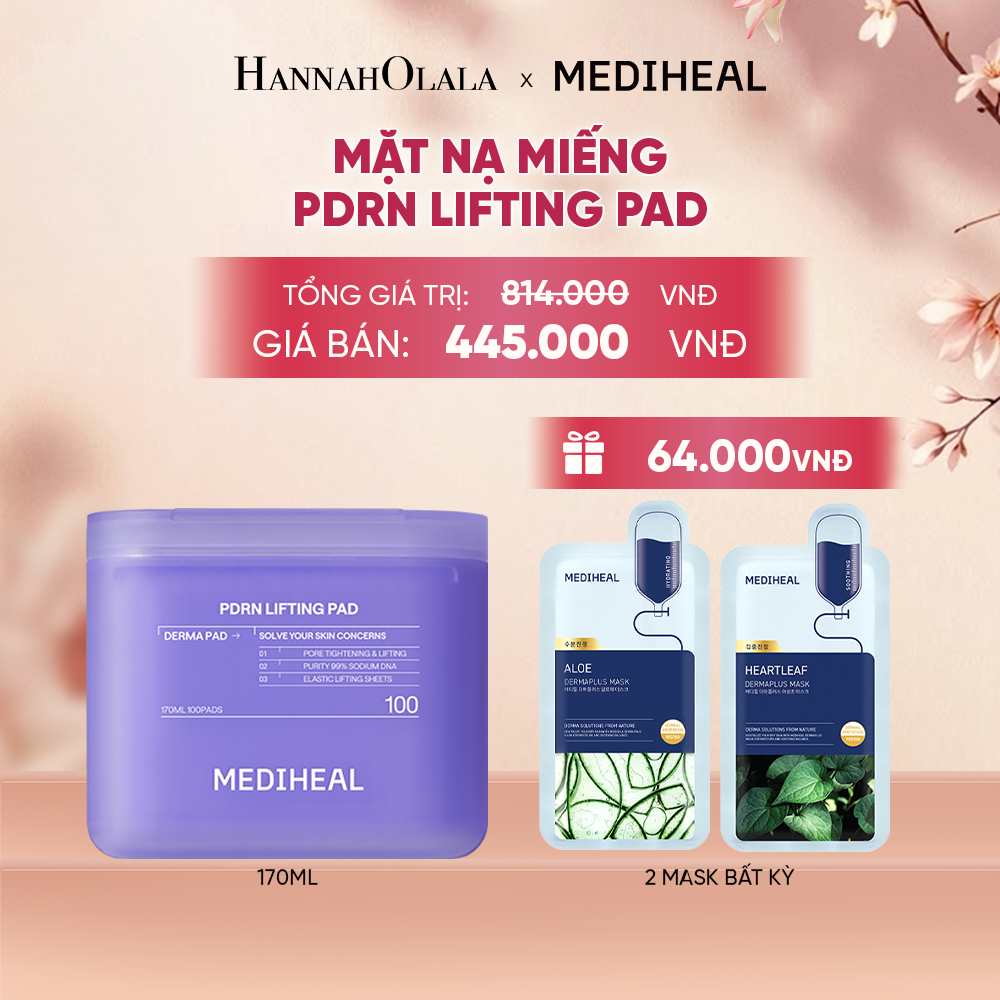  MEDIHEAL BỘ SẢN PHẨM TONER PAD 170ML - A564 