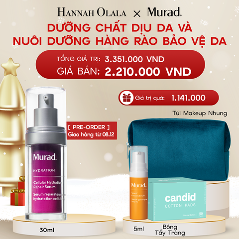  DEAL 10: TINH CHẤT DƯỠNG CHẤT DỊU DA VÀ NUÔI DƯỠNG HÀNG RÀO BẢO VỆ DA 30ML 