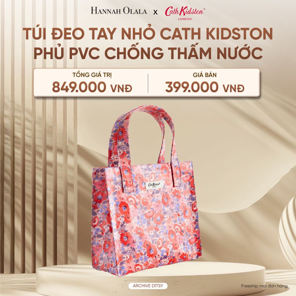  DEAL 10: TÚI ĐEO TAY NHỎ CATH KIDSTON PHỦ PVC CHỐNG THẤM NƯỚC 