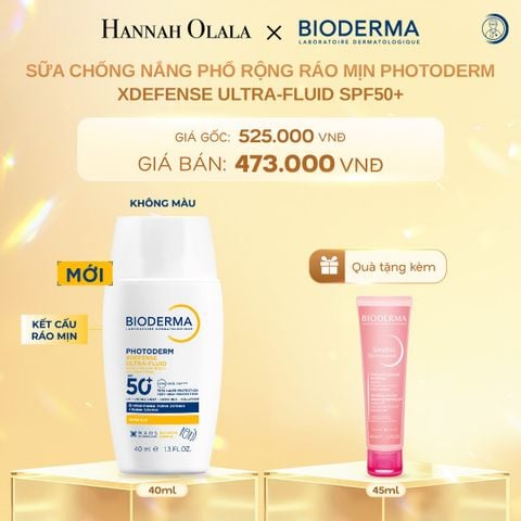  C341_DEAL 10: SỮA CHỐNG NẮNG PHỔ RỘNG RÁO MỊN, BẢO VỆ DA TOÀN DIỆN SPF50+ PA++++ (CHỌN MÀU) 