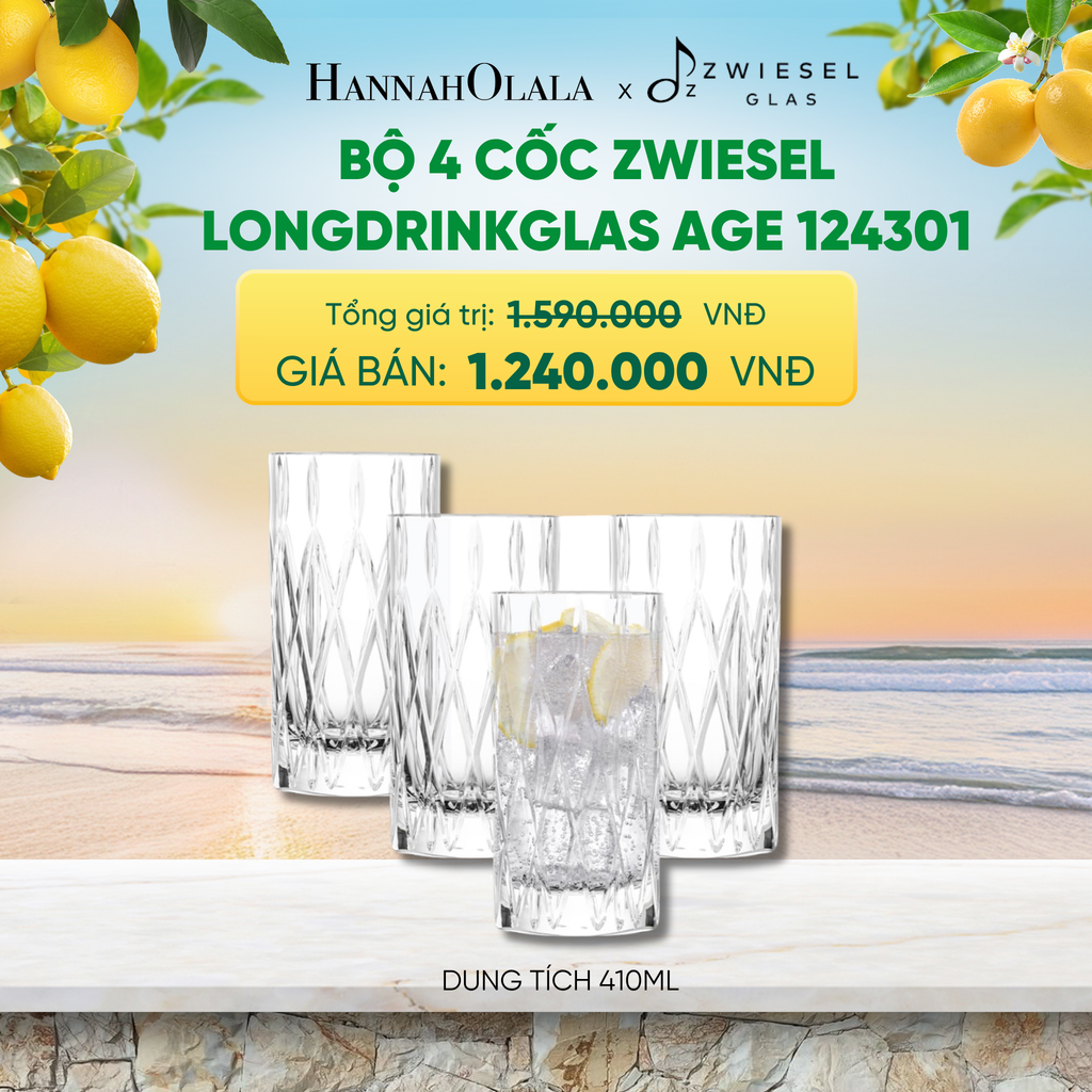  BỘ 4 CỐC ZWIESEL WHISKYGLAS - A2162 