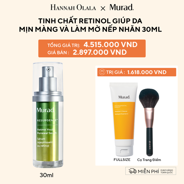  K10_[MUA 1 TẶNG 1] DEAL 10: TINH CHẤT RETINOL GIÚP DA MỊN MÀNG VÀ LÀM MỜ NẾP NHĂN 30ML 