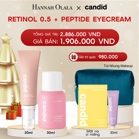  DEAL 10: RETINOL 0.5% & PEPTIDE EYECREAM 