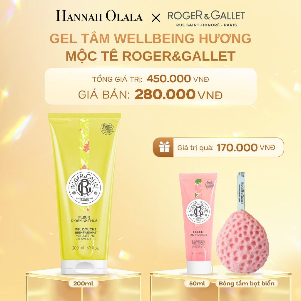  C356_DEAL 1: GEL TẮM 200ML ROGER&GALLET 