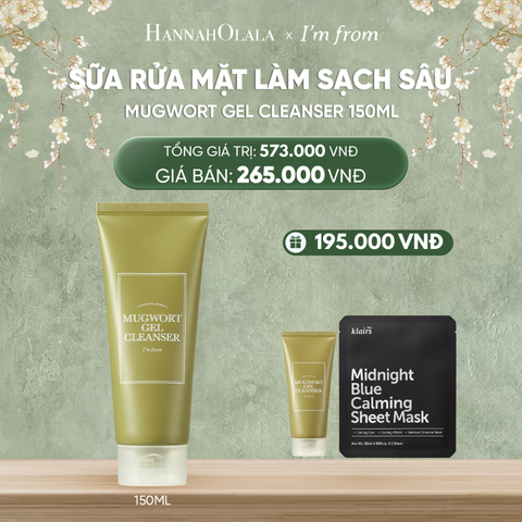  DEAL 1 : I'M FROM SỮA RỬA MẶT MUGWORT GEL CLEANSER 150ML 