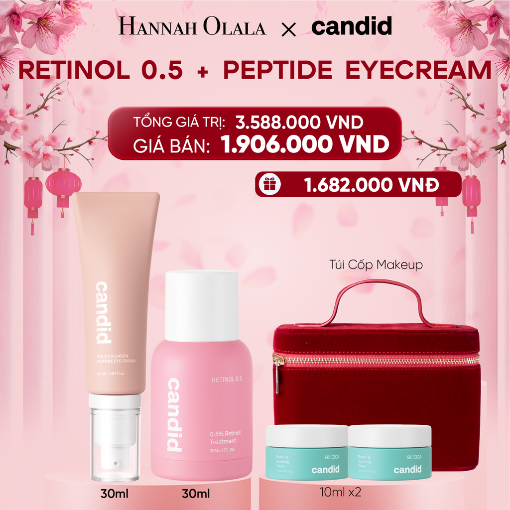  DEAL 10: RETINOL 0.5% & PEPTIDE EYECREAM 