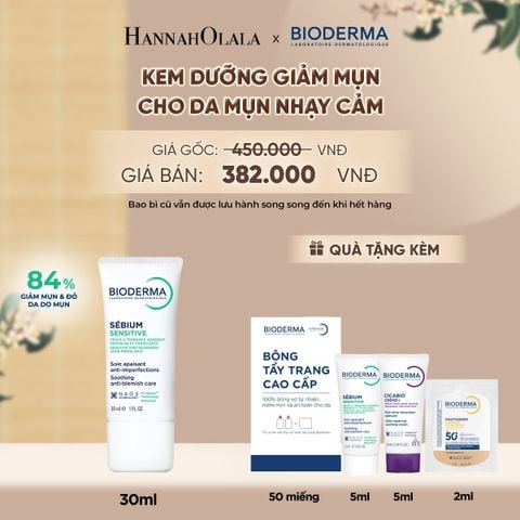 KEM DƯỠNG GIẢM MỤN VIÊM CHO DA MỤN NHẠY CẢM VÀ DỄ NỔI MỤN - A5039 