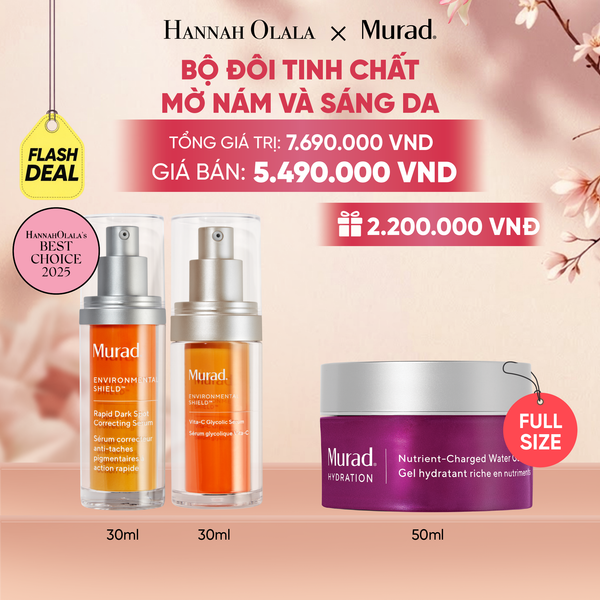  BỘ ĐÔI TINH CHẤT MỜ NÁM VÀ SÁNG DA DEAL 10: - A2003 