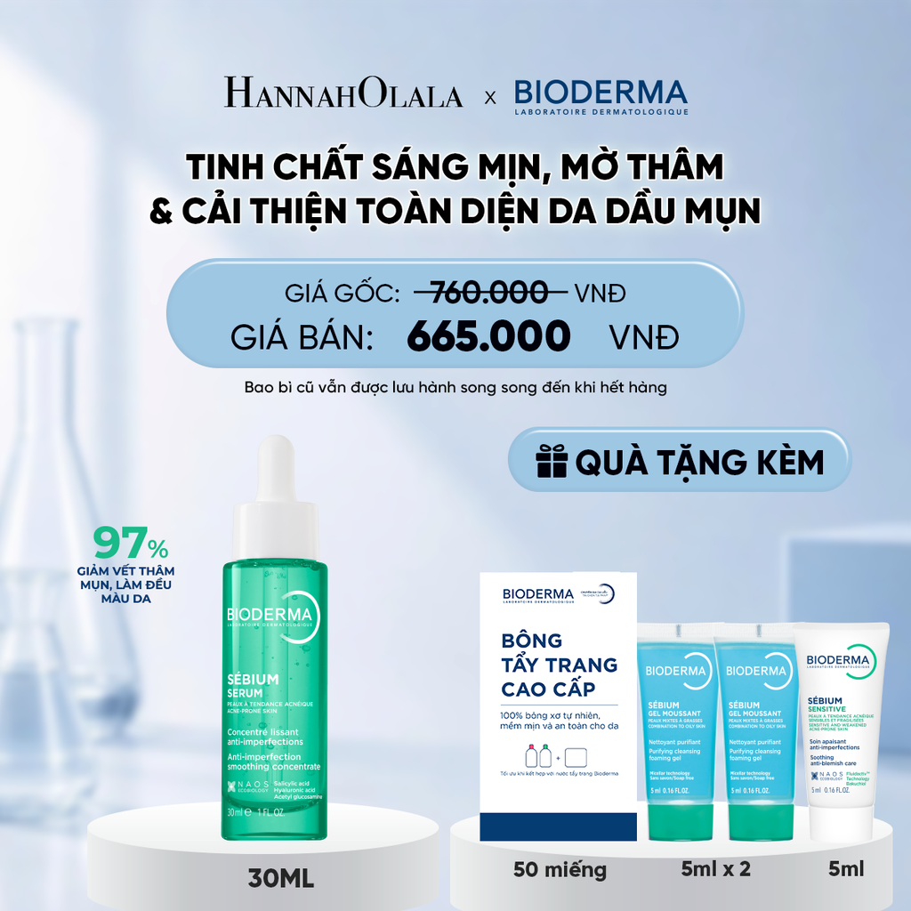  TINH CHẤT SÁNG MỊN, MỜ THÂM, CẢI THIỆN TOÀN DIỆN DA DẦU MỤN 