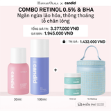  DEAL 10: RETINOL 0.5 30ML & BHA 100ML BỘ ĐÔI NGĂN NGỪA LÃO HÓA, TẨY TẾ BÀO CHẾT DỊU NHẸ, THÔNG THOÁNG LỖ CHÂN LÔNG 