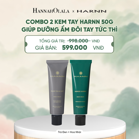  COMBO 2 KEM TAY HARNN 50G GIÚP DƯỠNG ẨM ĐÔI TAY TỨC THÌ - A4062 