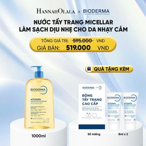  DẦU TẮM LÀM SẠCH, LÀM DỊU, DƯỠNG ẨM DÀNH CHO DA RẤT KHÔ VÀ DA BỊ VIÊM DA CƠ ĐỊA 