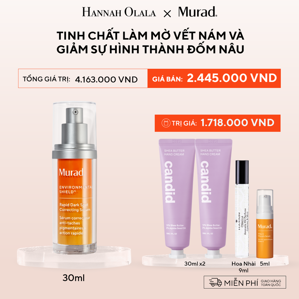  B10: DEAL 10: TINH CHẤT LÀM MỜ VẾT NÁM VÀ GIẢM SỰ HÌNH THÀNH ĐỐM NÂU 30ML 