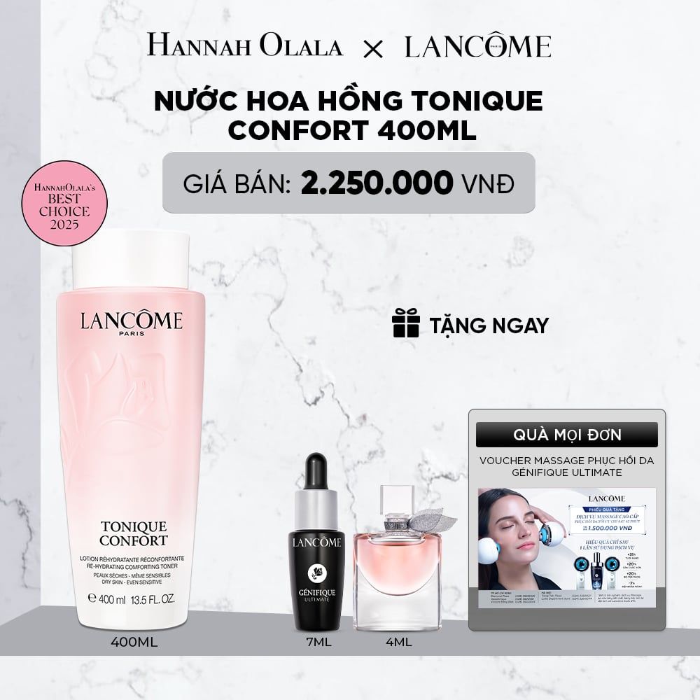  NƯỚC HOA HỒNG TONIQUE CONFORT 400ML 