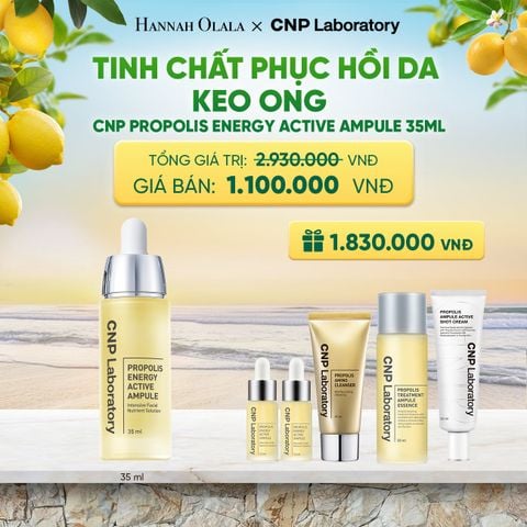  TINH CHẤT PHỤC HỒI DA KEO ONG CNP PROPOLIS ENERGY ACTIVE AMPULE 35ML - A18 