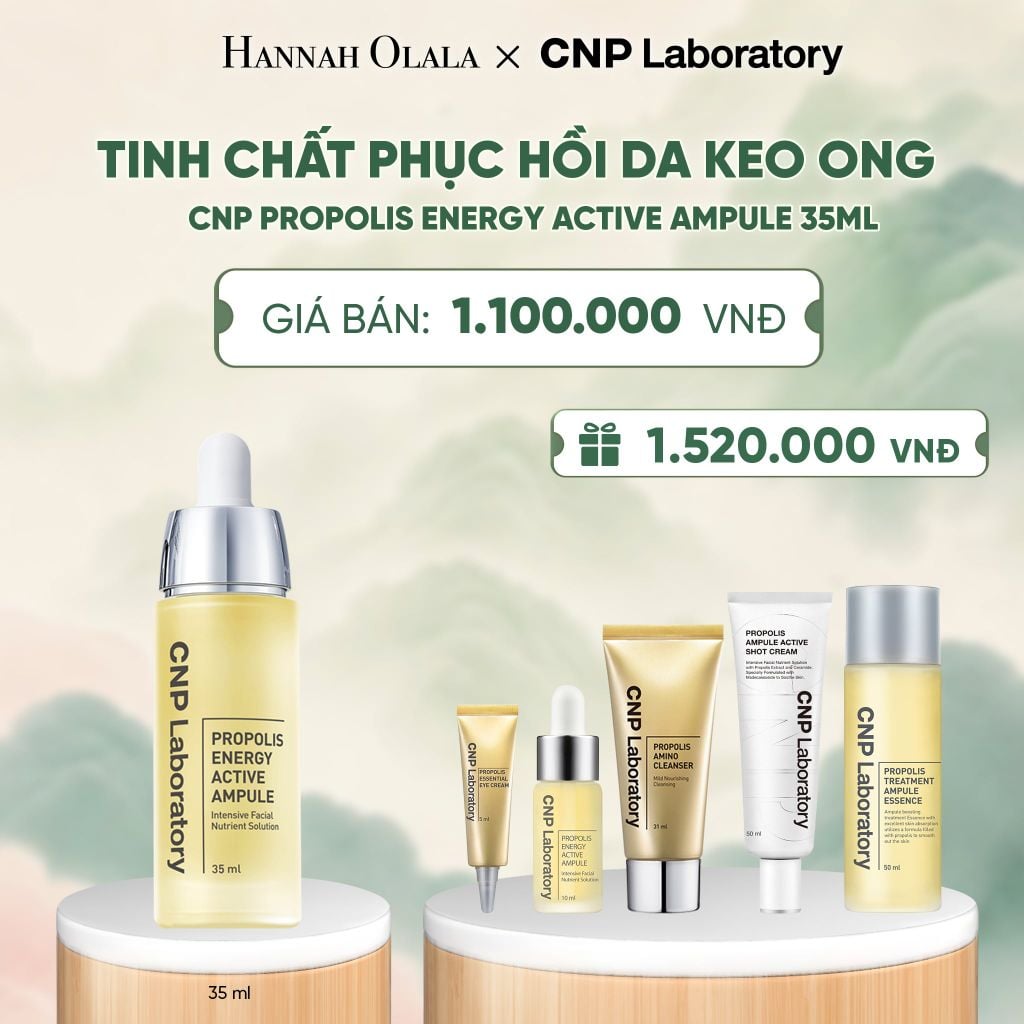  TINH CHẤT PHỤC HỒI DA KEO ONG CNP PROPOLIS ENERGY ACTIVE AMPULE 35ML - A839 