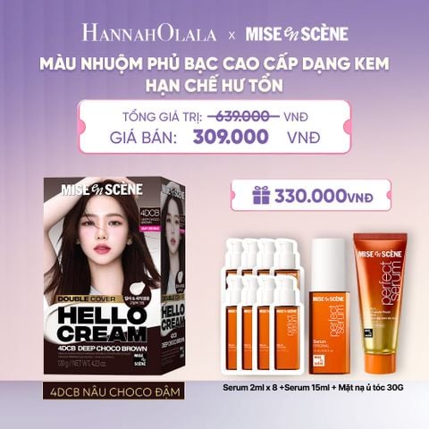  KEM NHUỘM PHỦ BẠC CAO CẤP HELLO CREAM DOUBLE COVER - A1682 