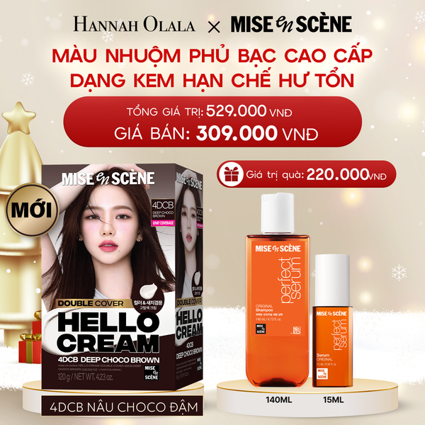  A1321_DEAL 5:[MỞ BÁN ĐỘC QUYỀN] KEM NHUỘM PHỦ BẠC CAO CẤP HELLO CREAM DOUBLE COVER 