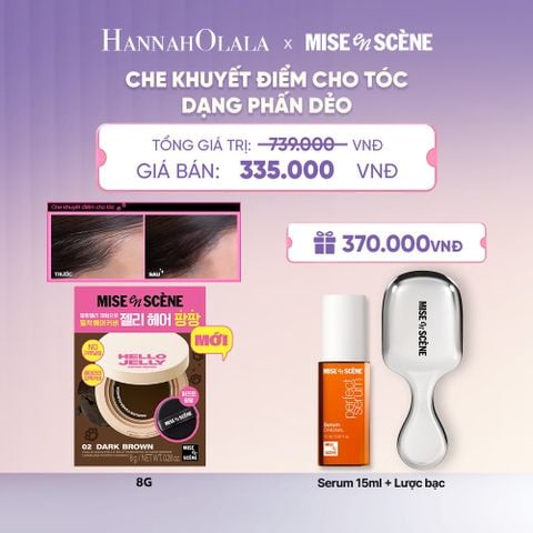  MỚI - PHẤN DẺO CHE KHUYẾT ĐIỂM CHO TÓC MISE EN SCÈNE HELLO JELLY PANGPANG CHE PHỦ PHẦN CHÂN TÓC THƯA TÓC BỊ HÓI 8G - A1676 
