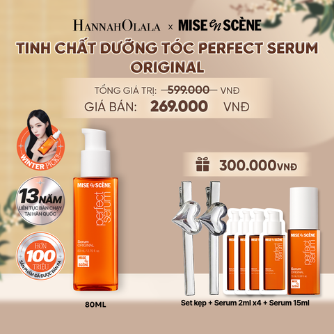  TINH CHẤT DƯỠNG TÓC MISE EN SCENE PERFECT SERUM 80ML - A591 