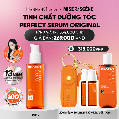  TINH CHẤT DƯỠNG TÓC MISE EN SCENE PERFECT SERUM 80ML_ A985 
