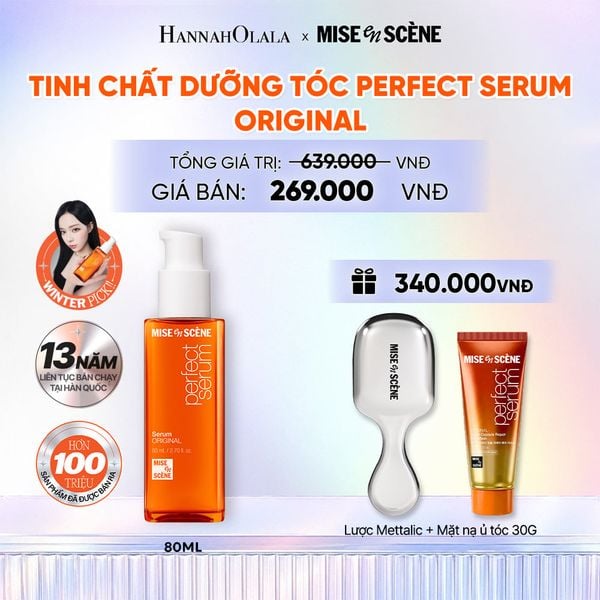  DEAL 1: TINH CHẤT DƯỠNG TÓC MISE EN SCENE PERFECT SERUM 80ML 