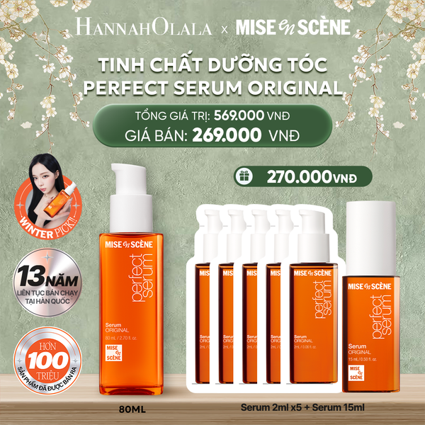  D1043_DEAL 1: TINH CHẤT DƯỠNG TÓC MISE EN SCENE PERFECT SERUM 80ML 