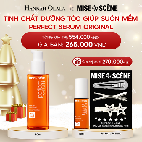  DEAL 1: TINH CHẤT DƯỠNG TÓC MISE EN SCENE PERFECT SERUM 80ML 