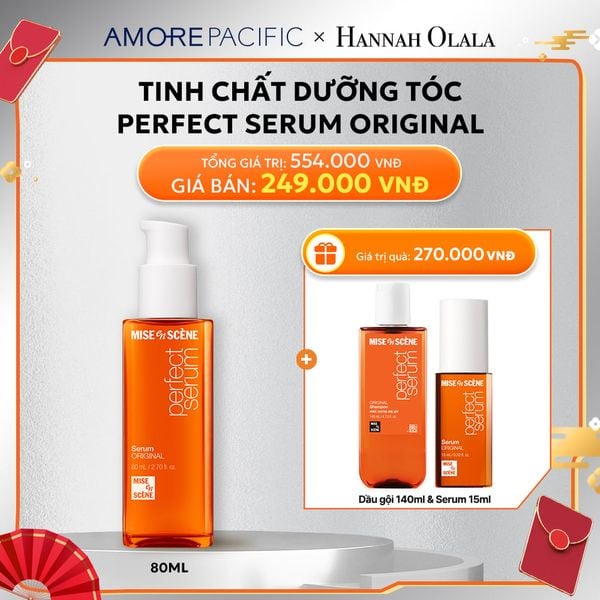  D22_DEAL 6: [FLASH DEAL] TINH CHẤT DƯỠNG TÓC MISE EN SCENE PERFECT SERUM 80ML- Original 