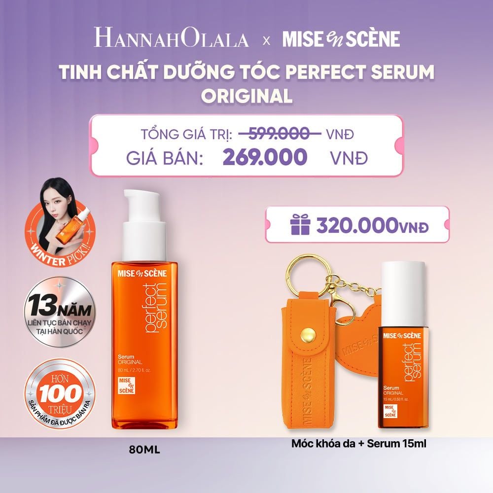  TINH CHẤT DƯỠNG TÓC MISE EN SCENE PERFECT SERUM 80ML - A1667 