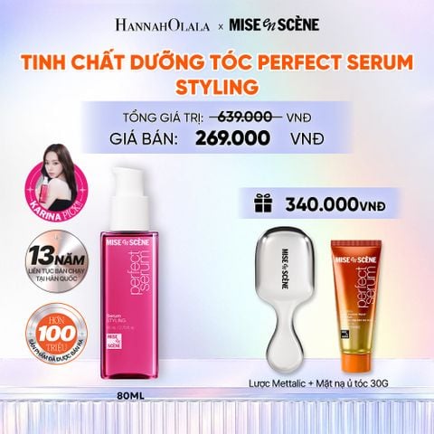  DEAL 1: TINH CHẤT DƯỠNG TÓC MISE EN SCENE PERFECT SERUM 80ML 