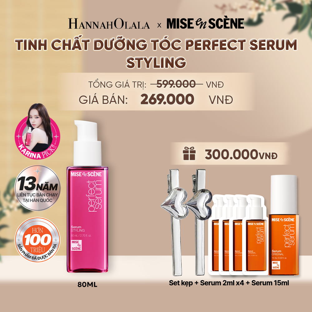  TINH CHẤT DƯỠNG TÓC MISE EN SCENE PERFECT SERUM 80ML - A591 