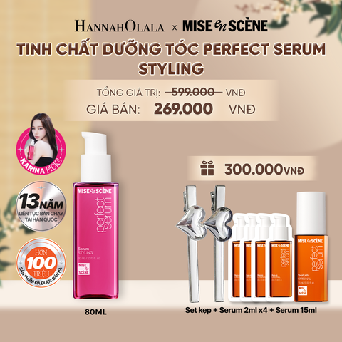  TINH CHẤT DƯỠNG TÓC MISE EN SCENE PERFECT SERUM 80ML - A591 