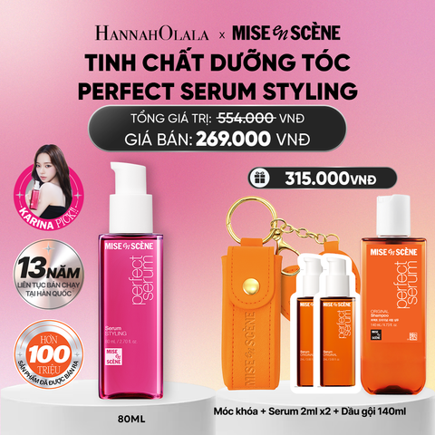  TINH CHẤT DƯỠNG TÓC MISE EN SCENE PERFECT SERUM 80ML_ A985 
