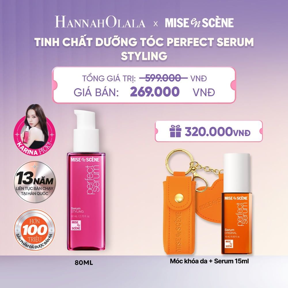  TINH CHẤT DƯỠNG TÓC MISE EN SCENE PERFECT SERUM 80ML - A1667 