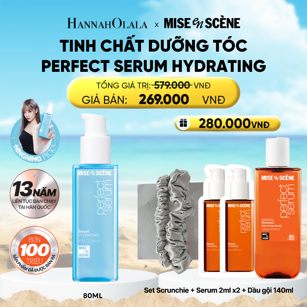  A1913_DEAL 1: TINH CHẤT DƯỠNG TÓC MISE EN SCENE PERFECT SERUM 80ML 