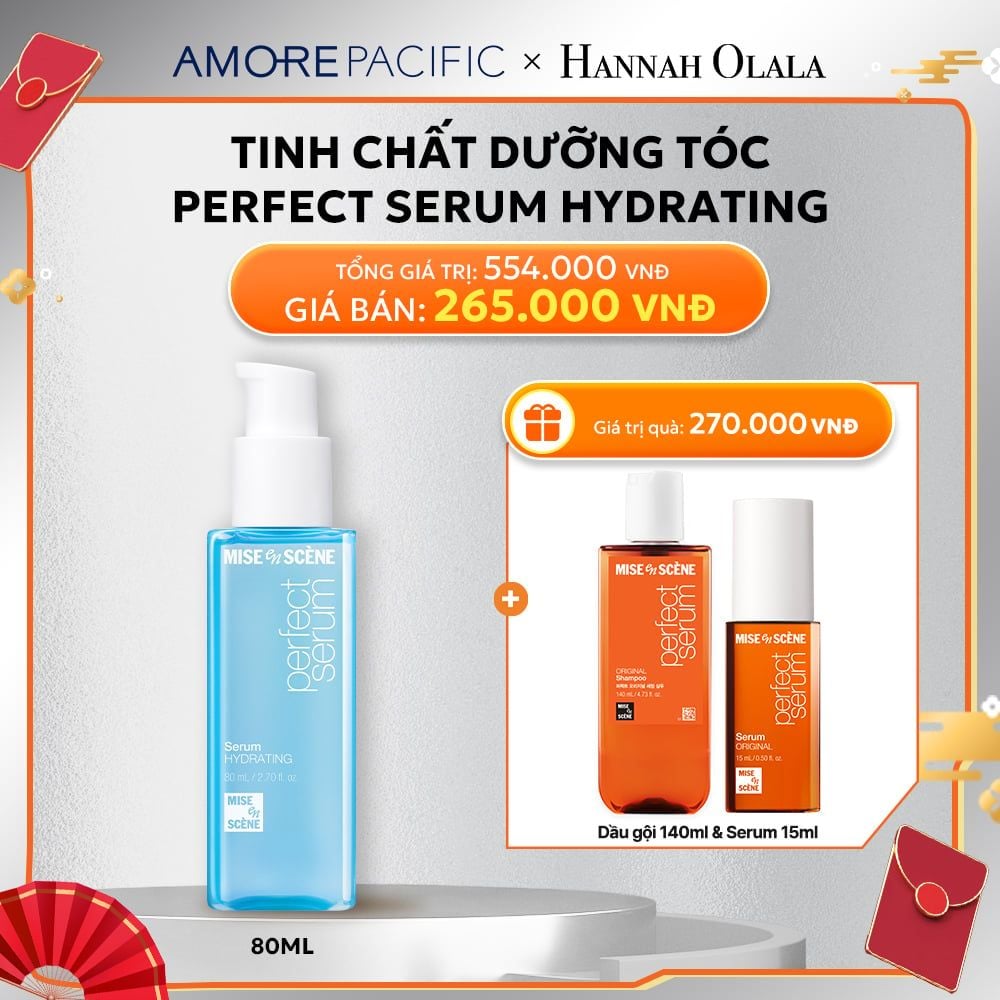  D7_DEAL 1: TINH CHẤT DƯỠNG TÓC MISE EN SCENE PERFECT SERUM 80ML 