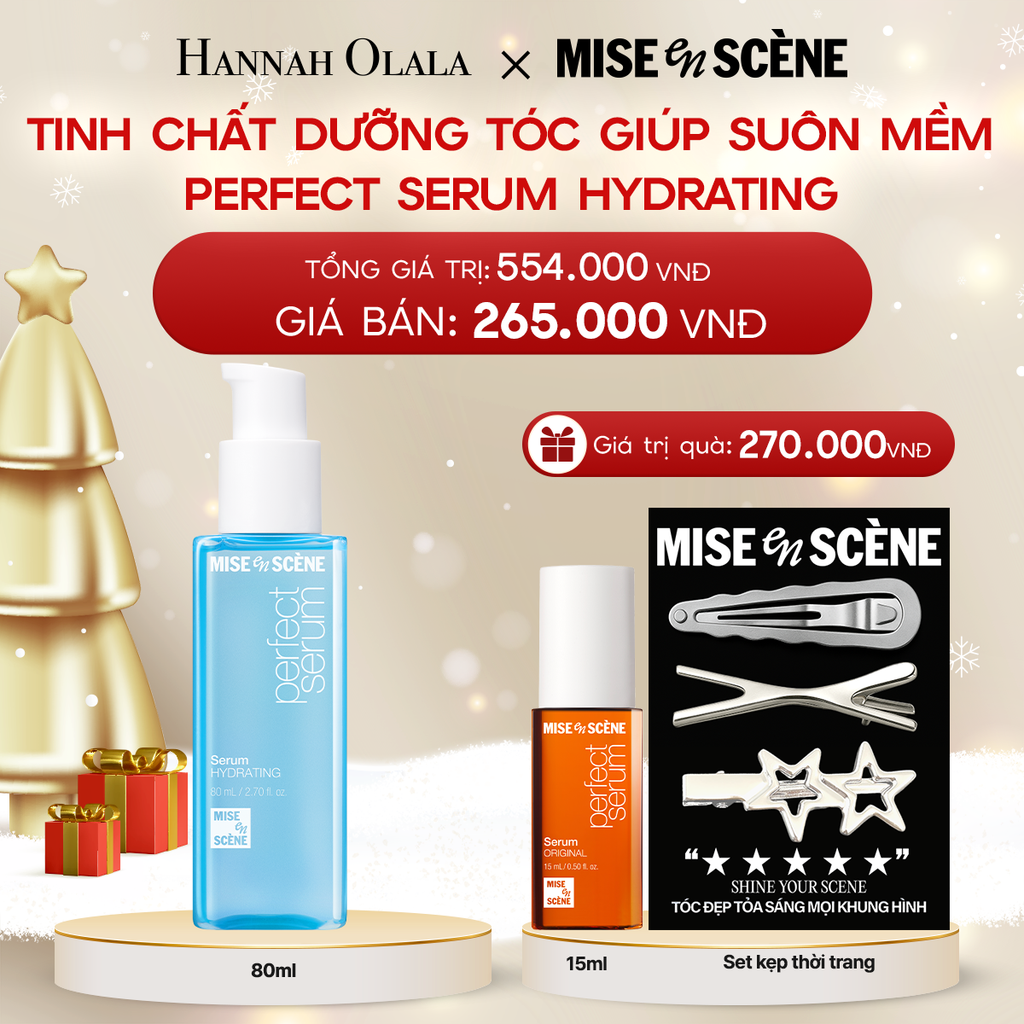  DEAL 1: TINH CHẤT DƯỠNG TÓC MISE EN SCENE PERFECT SERUM 80ML 