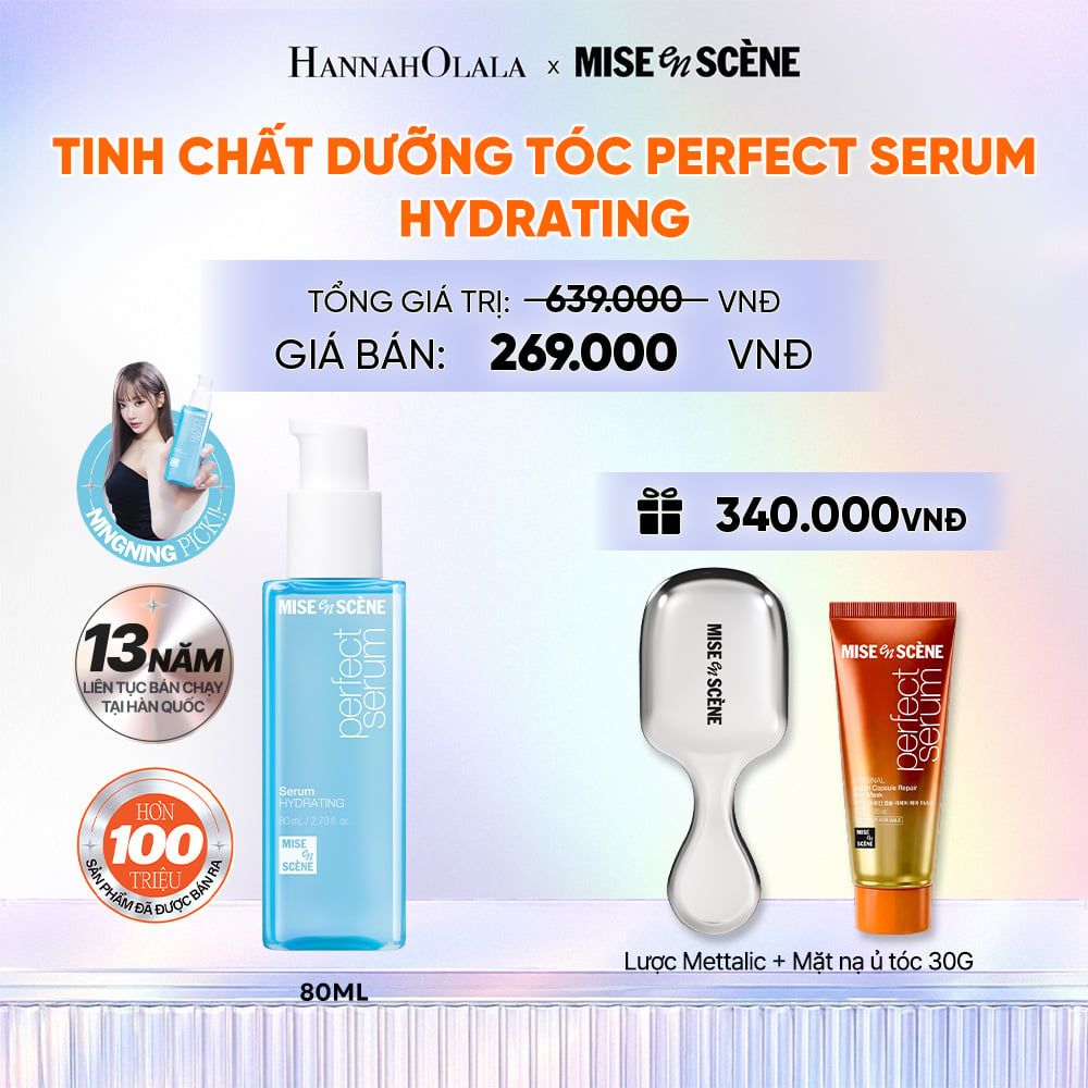  DEAL 1: TINH CHẤT DƯỠNG TÓC MISE EN SCENE PERFECT SERUM 80ML 