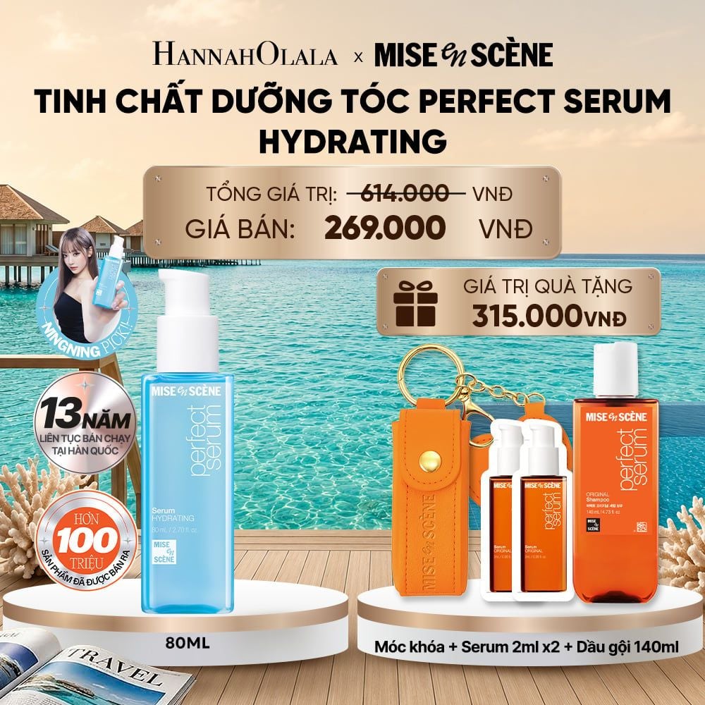  TINH CHẤT DƯỠNG TÓC MISE EN SCENE PERFECT SERUM 80ML 