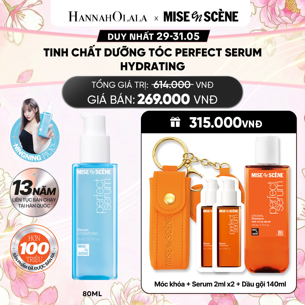  TINH CHẤT DƯỠNG TÓC MISE EN SCENE PERFECT SERUM 80ML 