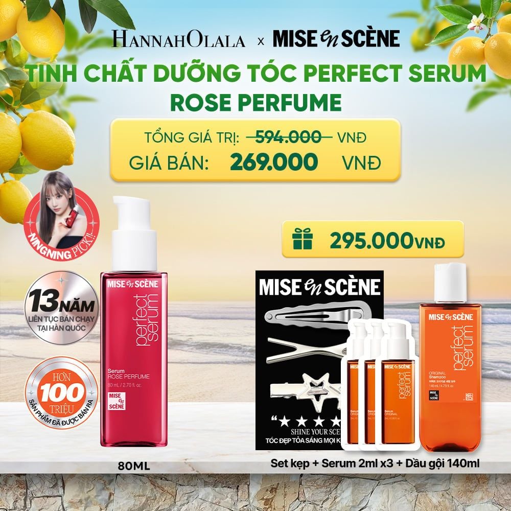  TINH CHẤT DƯỠNG TÓC MISE EN SCENE PERFECT SERUM 80ML 