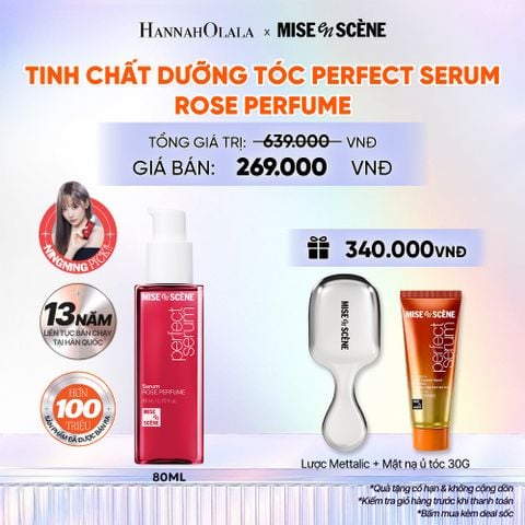  DEAL 1: TINH CHẤT DƯỠNG TÓC MISE EN SCENE PERFECT SERUM 80ML_ A43 