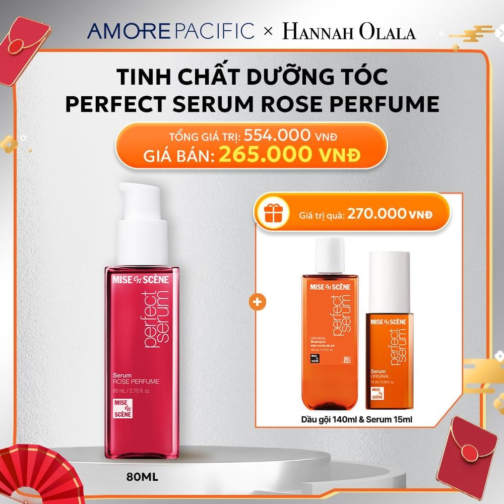  D7_DEAL 1: TINH CHẤT DƯỠNG TÓC MISE EN SCENE PERFECT SERUM 80ML 
