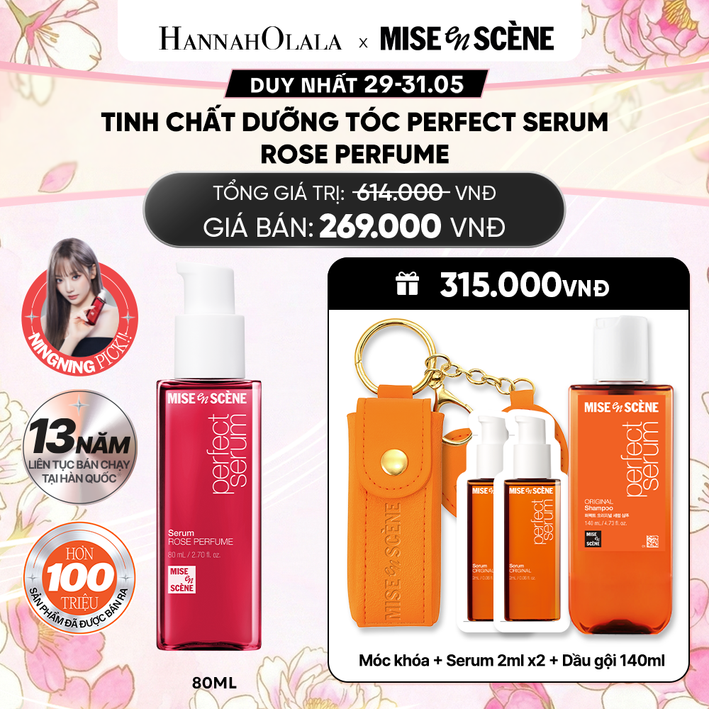  TINH CHẤT DƯỠNG TÓC MISE EN SCENE PERFECT SERUM 80ML 